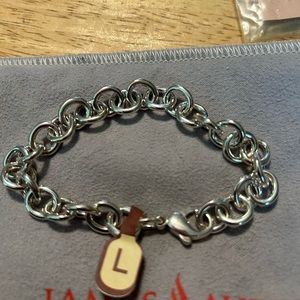 James Avery Classic Cable Charm Bracelet Large